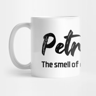 Petrichor definition - black text Mug